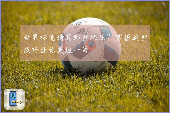 世界杯竞猜有哪些玩法？掌握这些技巧让你更胜一筹