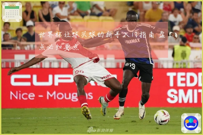 世界杯让球买球的新手入门指南 盘点必知要点